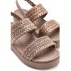imageCrocs Womens Brooklyn Low Wedge SandalsLatte Sparkle