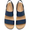imageCrocs Womens Brooklyn Low Wedge SandalsNavyCashew