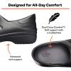 imageCrocs Womens Neria Pro II Work Clogs  Enclosed Toe  Slip Resistant  All Day ComfortBlack