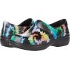 imageCrocs Womens Neria Pro II Work Clogs  Enclosed Toe  Slip Resistant  All Day ComfortTie Dye