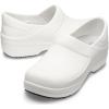 imageCrocs Womens Neria Pro II Work Clogs  Enclosed Toe  Slip Resistant  All Day ComfortWhite