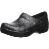 imageCrocs Womens Neria Pro II Work Clogs  Enclosed Toe  Slip Resistant  All Day ComfortMetallic RoseBlack