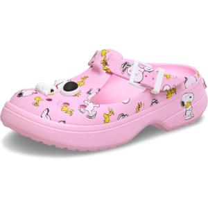 imageCrocs UnisexAdult Classic Peanuts Snoopy Mary Jane ClogsMulti