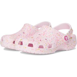 imageCrocs UnisexChild Classic Watercolor Marbled ClogPink MilkMulti