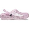 imageCrocs Kids Classic Lined Glittered Clogs for Kids Little KidBig Kid  Textile amp Thermoplastic EVA Lining Flamingo 1 Little Kid M