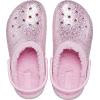 imageCrocs Kids Classic Lined Glittered Clogs for Kids Little KidBig Kid  Textile amp Thermoplastic EVA Lining Flamingo 1 Little Kid M