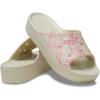 imageCrocs Womens Classic Platform Slide SandalBone Multi