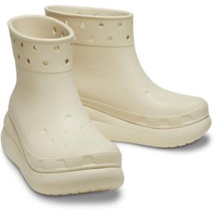 imageCrocs Unisex Crush Platform Waterproof Rain BootsBone