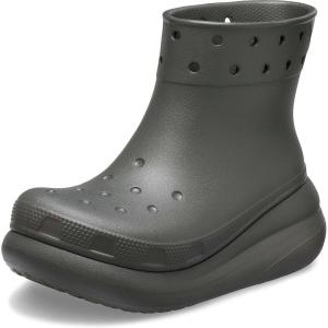 imageCrocs Unisex Crush Platform Waterproof Rain BootsDusty Olive