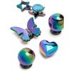 imageCrocs Jibbitz Bling amp Jewelry Shoe Charm PacksIridescent Meta 5 Pack