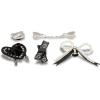 imageCrocs Jibbitz Bling amp Jewelry Shoe Charm PacksLuxe Silver