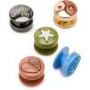imageCrocs Jibbitz Bling amp Jewelry Shoe Charm PacksMetallic Icons