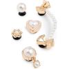 imageCrocs Jibbitz Bling amp Jewelry Shoe Charm PacksPearly Gold 5 Pack