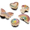 imageCrocs Jibbitz Bling amp Jewelry Shoe Charm PacksRainbow Elevated Festival