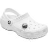 imageCrocs Jibbitz Peace and Love Shoe Charms  Jibbitz for Crocs Yin Yang Symbol Small