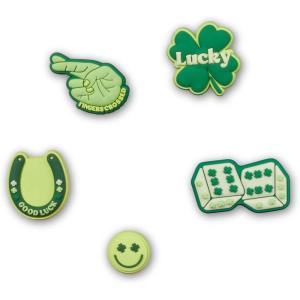 imageCrocs Jibbitz Bling amp Jewelry Shoe Charm PacksFeeling Super Lucky 5pack