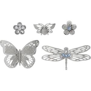 imageCrocs Jibbitz Bling amp Jewelry Shoe Charm PacksSilver Garden