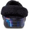 imageCrocs Unisex Adult Baya Lined Fuzz Strap ClogsBlackMulti