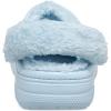 imageCrocs Unisex Adult Baya Lined Fuzz Strap ClogsMineral Blue