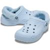 imageCrocs Unisex Adult Baya Lined Fuzz Strap ClogsMineral Blue
