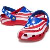 imageCrocs UnisexChild Classic American Flag Clogs ToddlerLittle KidBig KidMulti
