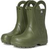 imageCrocs Kids Handle It Rain Boots  Waterproof Slip On Shoes  Kids Rain BootsArmy Green