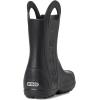imageCrocs Kids Handle It Rain Boots  Waterproof Slip On Shoes  Kids Rain BootsBlack