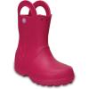 imageCrocs Kids Handle It Rain Boots  Waterproof Slip On Shoes  Kids Rain BootsCandy Pink