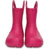 imageCrocs Kids Handle It Rain Boots  Waterproof Slip On Shoes  Kids Rain BootsCandy Pink
