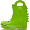imageCrocs Kids Handle It Rain Boots  Waterproof Slip On Shoes  Kids Rain BootsCrocs Green