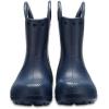 imageCrocs Kids Handle It Rain Boots  Waterproof Slip On Shoes  Kids Rain BootsNavy