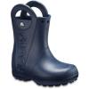 imageCrocs Kids Handle It Rain Boots  Waterproof Slip On Shoes  Kids Rain BootsNavy