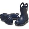 imageCrocs Kids Handle It Rain Boots  Waterproof Slip On Shoes  Kids Rain BootsNavy Blue