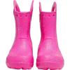 imageCrocs Kids Handle It Rain Boots  Waterproof Slip On Shoes  Kids Rain BootsPink Crush Glitter