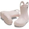 imageCrocs Kids Handle It Rain Boots  Waterproof Slip On Shoes  Kids Rain BootsQuartz