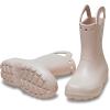 imageCrocs Kids Handle It Rain Boots  Waterproof Slip On Shoes  Kids Rain BootsQuartz Pink