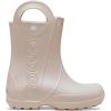 imageCrocs Kids Handle It Rain Boots  Waterproof Slip On Shoes  Kids Rain BootsQuartz Pink