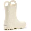 imageCrocs Kids Handle It Rain Boots  Waterproof Slip On Shoes  Kids Rain BootsWestern Summit White