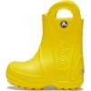 imageCrocs Kids Handle It Rain Boots  Waterproof Slip On Shoes  Kids Rain BootsYellowYellow