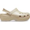 imageCrocs Womens Classic Platform Glitter Clog Champagne 5