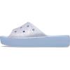 imageCrocs Womens Classic Platform Slide SandalsBlue Calcite Multi