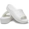 imageCrocs Womens Classic Platform Slide SandalsWhite