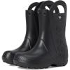 imageCrocs Kids Handle It Rain Boots  Waterproof Slip On Shoes  Kids Rain BootsBlack