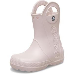 imageCrocs Kids Handle It Rain Boots  Waterproof Slip On Shoes  Kids Rain BootsQuartz