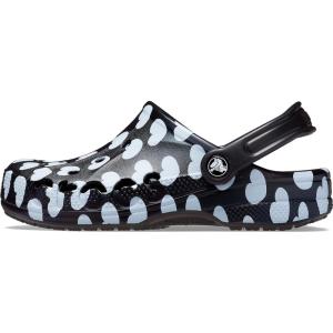 imageCrocs Unisex Adult Baya Printed ClogsBlackWhite