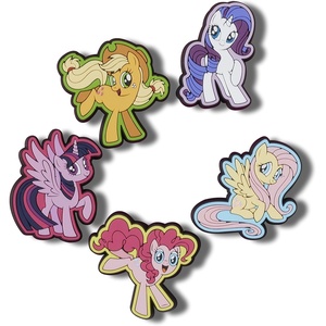 image:imageCrocs Jibbitz 5Pack Trendy Shoe Charms  Jibbitz for CrocsMy Little Pony