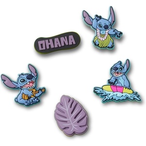image:imageCrocs Jibbitz 5Pack Trendy Shoe Charms  Jibbitz for CrocsStitch Tropical