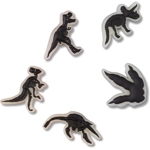 image:imageCrocs Jibbitz Boys Favorites Shoe Charm Packs Dino GlowintheDark 5Pack