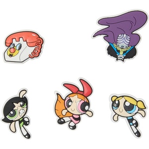 image:imageCrocs Jibbitz Kids Characters Shoe Charm PacksPowepuff Girls