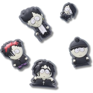 image:imageCrocs Jibbitz TV and Movie Shoe Charm PacksSouth Park Goth Kids